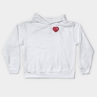 Hurt Heart with bandages Kids Hoodie